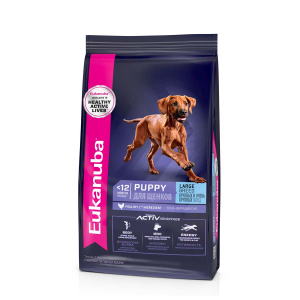 Eukanuba Puppy Large Breed сухой корм для щенков крупных и очень крупных пород (птица) 3кг