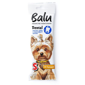 BALU Лакомство жевательное для собак мелких пород, 36г