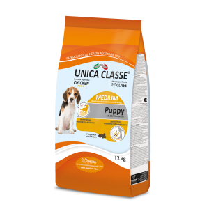 Unica Classe Puppy All Breeds Development для щенков средних и крупных пород (Курица), 12 кг