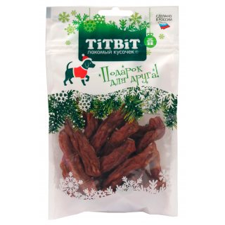 TiTBiT Колбаски Салямки для собак (новогодняя коллекция), 70г