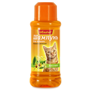 Amstrel Шампунь кондиционирующий для кошек (липа, череда), 320мл 