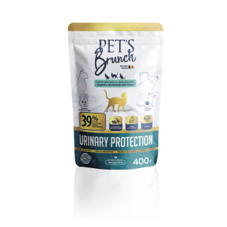 Pet's Brunch URINARY PROTECTION сухой корм для кошек защита мочевой системы 400гр