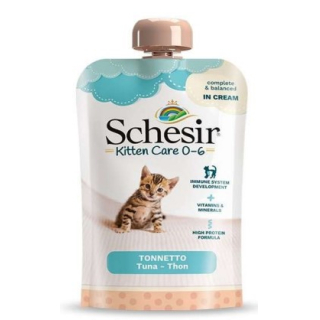 Schesir для котят до 6 месяцев (тунец), 150 гр