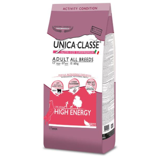 Unica Classe Корм сухой для активных собак средних и крупных пород (говядина), 12кг