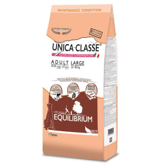 Unica Classe Корм сухой для собак крупных пород с чувствительным пищеварением (ягненок), 12кг