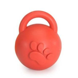 Camon Игрушка для собак (мячик с ручкой и пищалкой), 6,5см