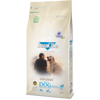 Bonacibo Adult Dog Для взрослых собак всех пород (курочка, анчоус, рис), 4кг