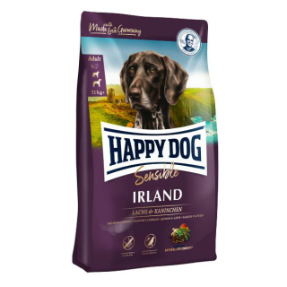 Happy Dog Корм сухой гипоаллергенный для чувствительных собак (лосось, кролик), 12,5кг