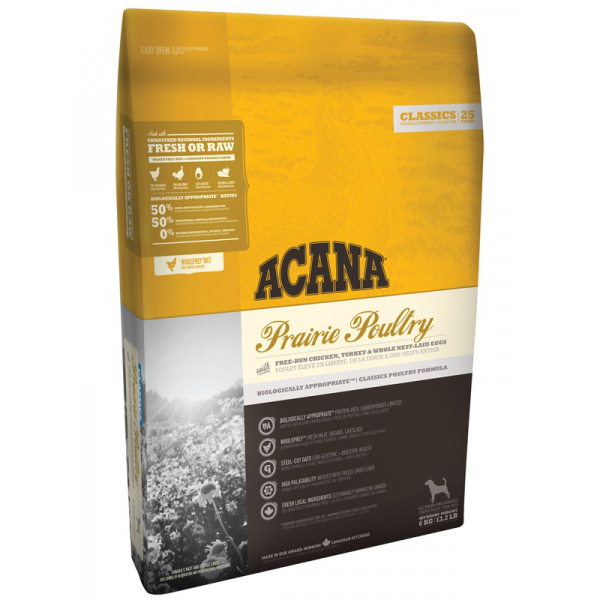 Acana Корм сухой низкозерновой для собак всех пород (цыпленок), 9.7кг