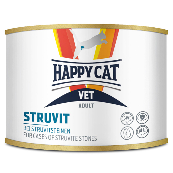 Happy Cat VET Struvit Adult для растворения и предотвращения струвитных камней у кошек, 200гр