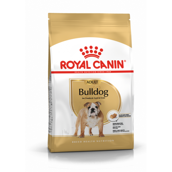 Royal Canin Bulldog Adult Корм сухой для взрослых собак породы Бульдог от 12 месяцев