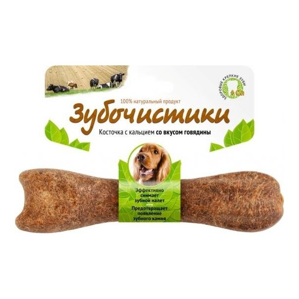 Деревенские лакомства Лакомство для собак средних пород (зубочистки со вкусом говядины), 95г