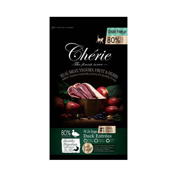 Pettric Cherie Healthy Digestion для здорового пищеварения взрослых кошек (Утка), 2кг