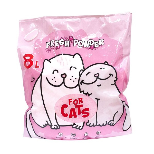 FOR CATS Наполнитель силикагелевый Fresh Powder (звездная пыль)