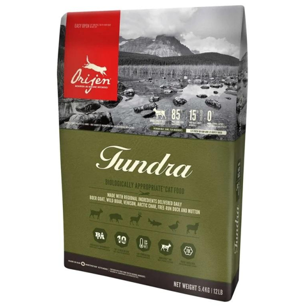 Orijen Tundra Корм сухой беззерновой для кошек всех пород, 340г