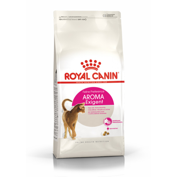 Royal Canin Aroma Exigent Корм сухой сбалансированный для привередливых взрослых кошек от 1 года