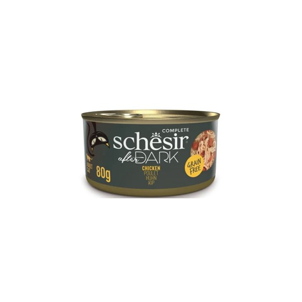 Schesir AFTER DARK для кошек (курица), 80 гр