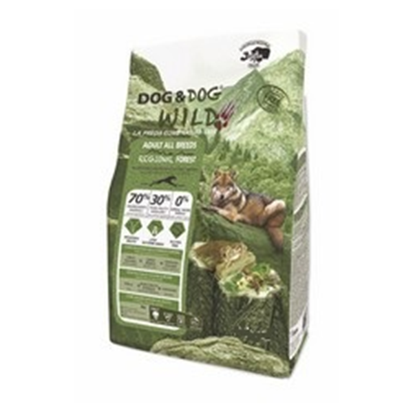 Dog&Dog Wild сухой корм для собак свинина, кабан, олень, 12кг