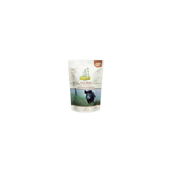 Isegrim Roots Корм консервированный для взрослых собак (дикий кабан, пастернак), 410г