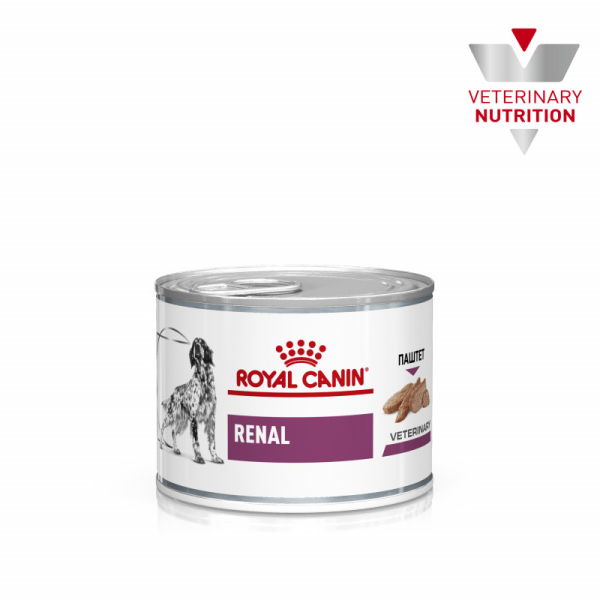 Royal Canin Renal Canine Корм влажный диетический для взрослых собак для поддержания функции почек, 0,41 кг