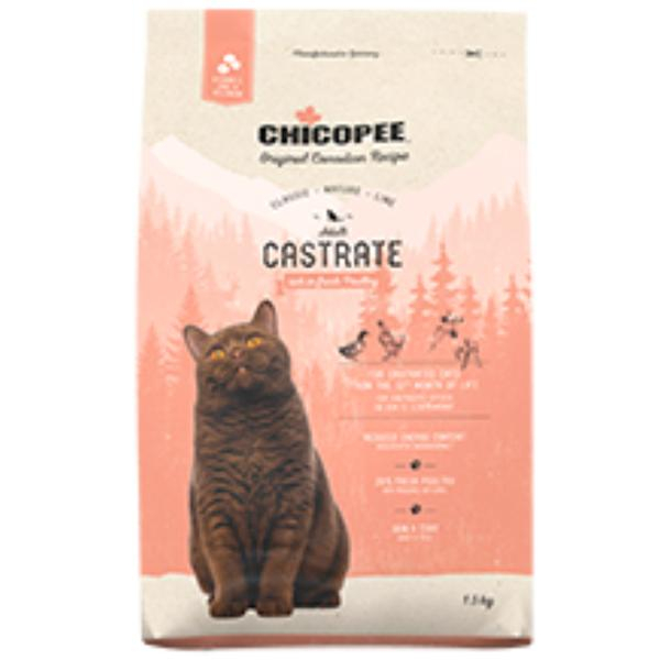 Chicopee CNL Корм сухой для стерилизованных кошек (птица)