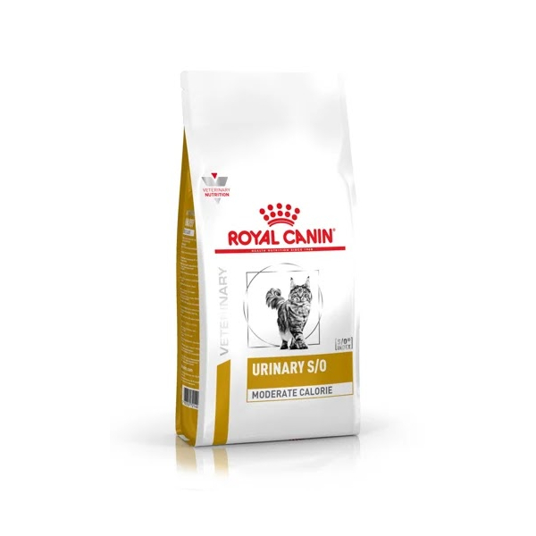 Royal Canin Urinary S/O Moderate Calorie Feline Корм сухой диетический для взрослых кошек при мочекаменной болезни