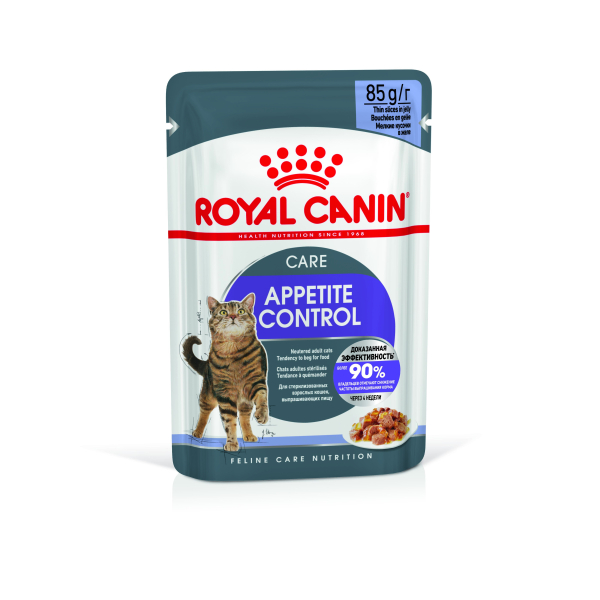 Royal Canin Appetite Control (желе) для взрослых котов