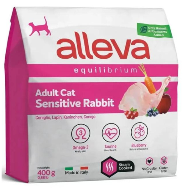 Alleva Equilibrium Корм сухой для кошек (кролик)