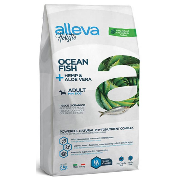 Alleva Holistic Корм сухой беззерновой для собак мелких пород (океаническая рыба)