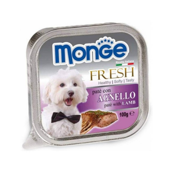 Monge Dog Fresh для собак с ягненком,100гр