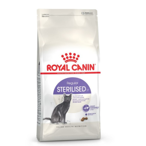 Royal Canin Sterilised 37 Корм сухой сбалансированный для взрослых стерилизованных кошек