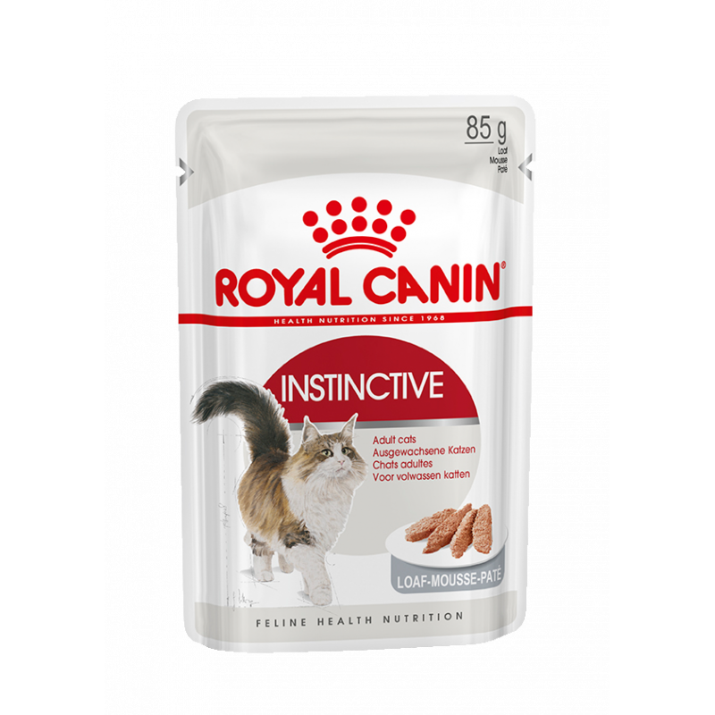Royal Canin Instinctive Корм консервированный для взрослых кошек в паштете, 85г