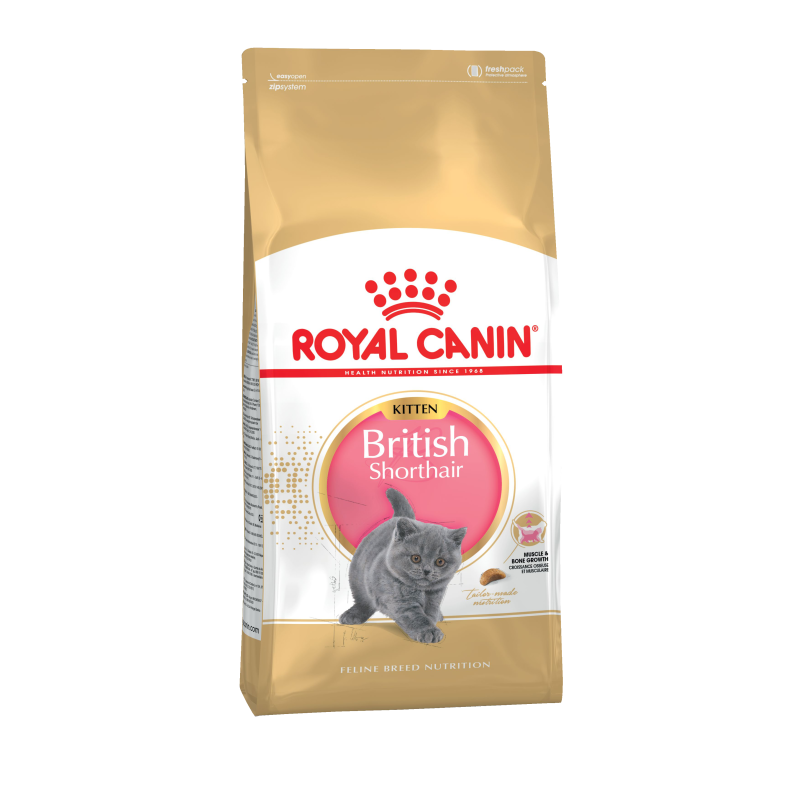 Royal Canin British Shorthair Kitten Корм сухой сбалансированный для британских короткошерстных котят
