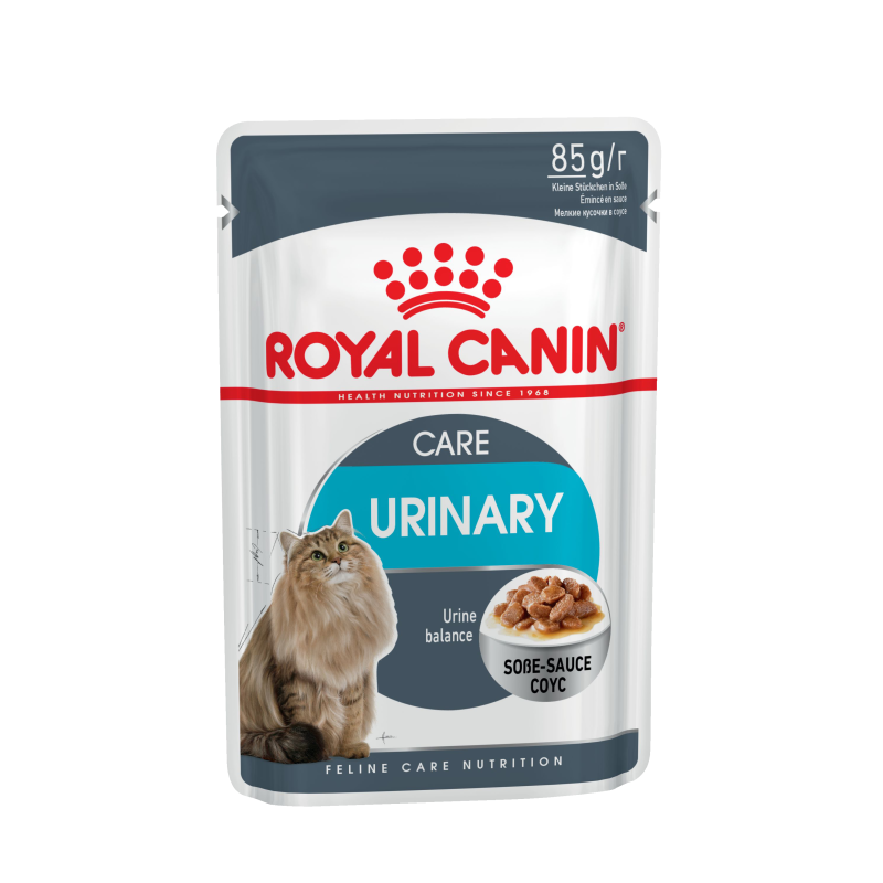 Royal Canin Urinary Care Корм консервированный для кошек в соусе для поддержания здоровья мочевыделительной системы, 85г
