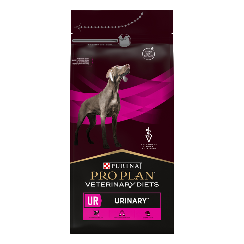 Purina Pro Plan UR Urinary Корм сухой диетический для собак при мочекаменной болезни, 1,5кг 