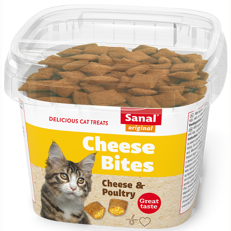 Sanal Лакомство для кошек (подушечки сырные), 75г 