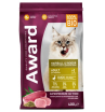 Award Cat Hairball & Indoor для выведения шерсти у взрослых домашних кошек (Утка, индейка)