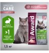 Сухой корм AWARD SPECIAL CARE Weight Control для взрослых стерилизованных кошек для контроля веса со свежим мясом кролика 1,5кг