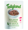 Teilyland для кошек кусочки с лососем в соусе,85г