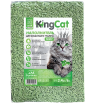 KingCat Тофу Наполнитель для кошачьего туалета (зеленый чай), 6л