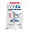 Monge Cat Monoprotein пресервы для стерилизованных кошек (говядина) 85гр