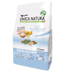 Unica Natura Корм сухой для кошек, гуляющих на улице (треска, рис, банан), 1,5кг