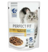 Perfect Fit для кошек с чувствительным пищеварением (Лосось в соусе)