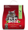 Pi-Pi-Bent Наполнитель для туалета комкующийся, сенсация свежести, 5 кг