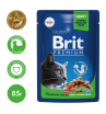 Brit Корм консервированный для стерилизованных кошек (курица в соусе), 85г