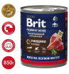 Brit Консерва для собак (говядина, сердце), 850г