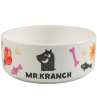 Миска Mr.Kranch керамическая для собак 420 мл Цветы Прованса розовая