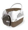 Переноска KENNEL TOUR MAXI 59х38х37h см до 12 кг, коричневая