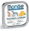 Monge Dog Natural Monoprotein Fruits для собак паштет из индейки с цитрусовыми,150гр