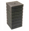 SPONGE Губка для помп КВАДРАТНАЯ, (120мм*120мм*240мм)